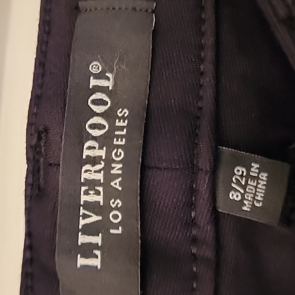 LIVERPOOL New Skinny Knit Ponte Stretch pant in Black - Picture 11 of 13